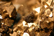 Jamesonite and pyrite
